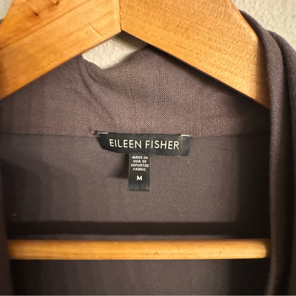EILEEN FISHER Open Front Cardigan - Picture 3 of 4